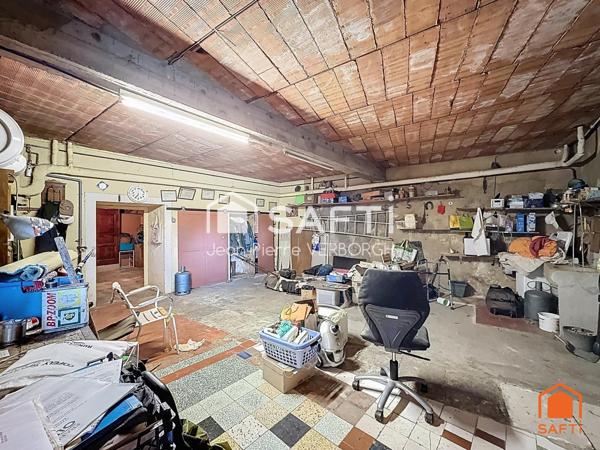 Maison de 105m² avec jardin de 325m² grand garage