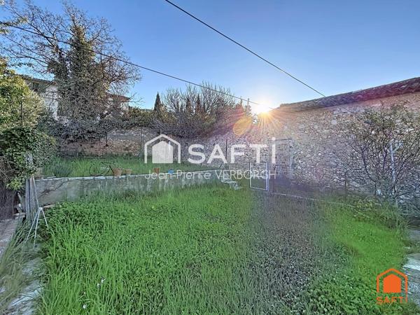 Maison de 105m² avec jardin de 325m² grand garage