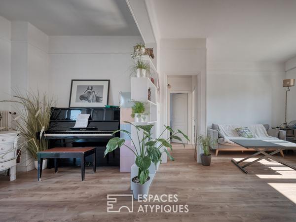 Appartement Duplex rénové avec terrasses dans un quartier calme et recherché d’IGNY