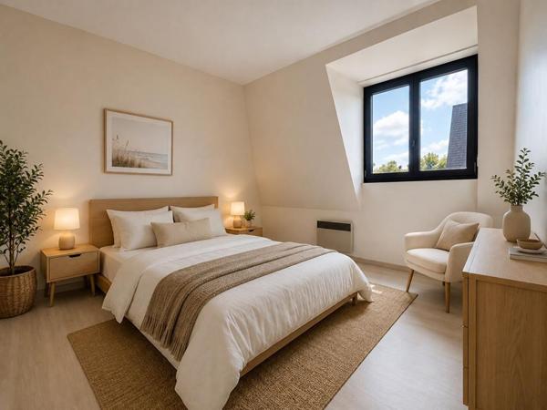 Appartement 51 m2 avec balcon et box