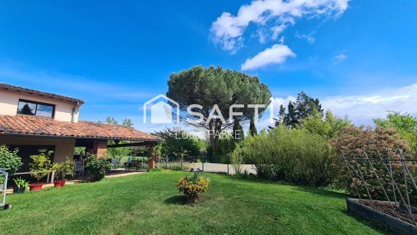 Maison d’architecte 204 m² Montrabé avec piscine