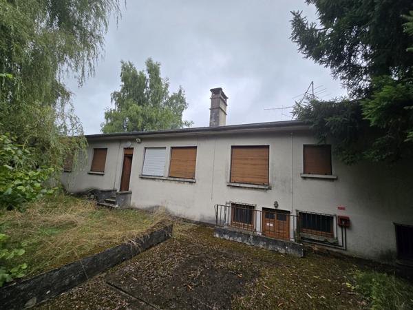 Moyeuvre-Grande (57250) SOUS OFFRE ACHAT // Ensemble mixte : Habitation 75m² + Ensemble de bureaux sur 120m² + sous-sol