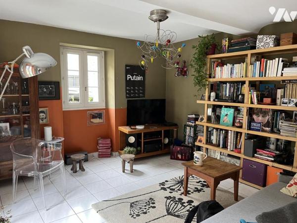 Vaucelles, à l'abri de l'agitation, 3 pièces en duplex dans impasse