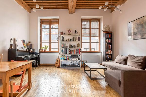 Appartement Canut traversant entièrement rénové