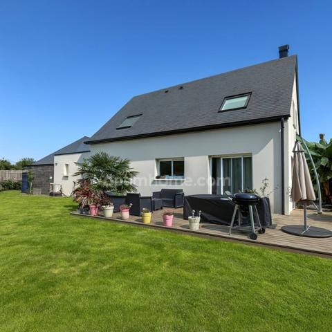 HONFLEUR - 125 m2 - 5pièces - 3 CHAMBRES - GARAGE - JARDIN 1 120 M2 - BUREAU - TERRASSE - LUMINEUX