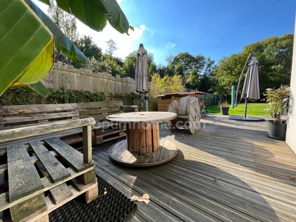 HONFLEUR - 125 m2 - 5pièces - 3 CHAMBRES - GARAGE - JARDIN 1 120 M2 - BUREAU - TERRASSE - LUMINEUX