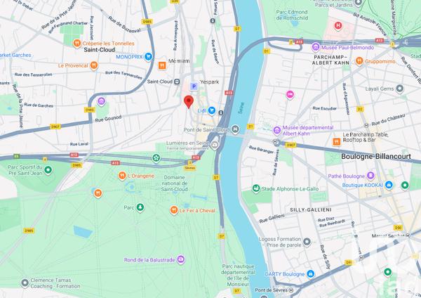 Apartment for sale 3 rooms 58 m² Saint-Cloud