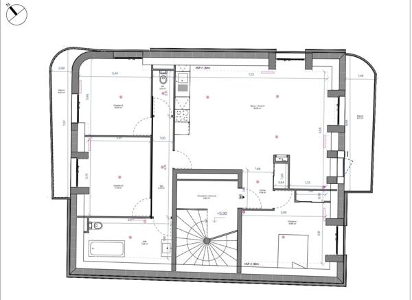 Appartement à vendre 4 pièces 91 m² Argenteuil