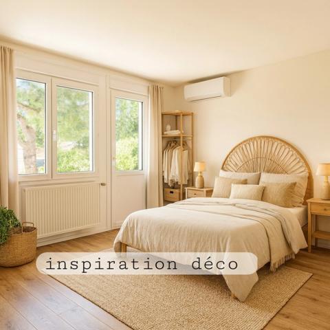 Béziers – Champs de Mars : spacieux appartement T3/T4 rénové avec vue sur parc, parking