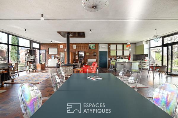 Villa d’architecte avec piscine