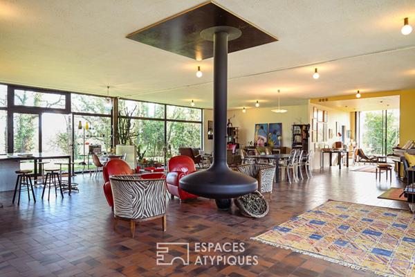 Villa d’architecte avec piscine