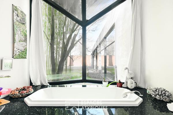 Villa d’architecte avec piscine