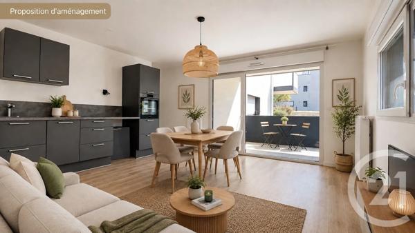 Appartement T2 à vendre  2 pièces - 46 m 2   THEIX NOYALO  - 56