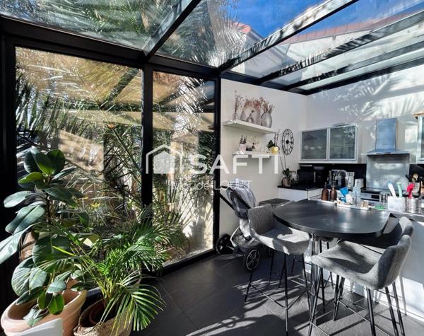 COLOMBES - MAISON 130 M² - 3 CHAMBRES - JARDIN