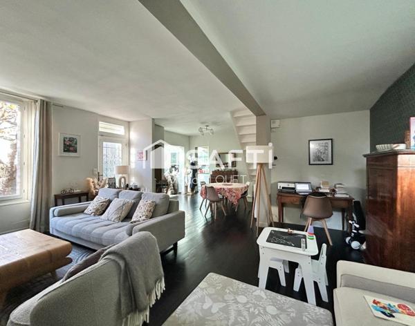 COLOMBES - MAISON 130 M² - 3 CHAMBRES - JARDIN