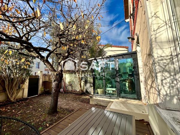 COLOMBES - MAISON 130 M² - 3 CHAMBRES - JARDIN