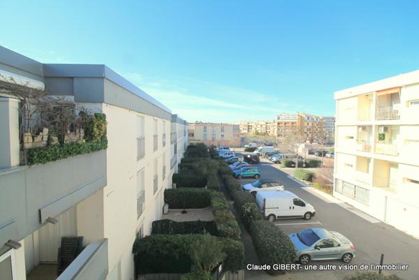 Balaruc-les-Bains (34540) T2/T3 de plus de 50m2 avec terrasse au dernier étage centre-ville de Balaruc-Les-Bains