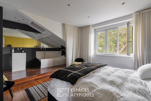 Maison bourgeoise rénovée avec garage et jardin – Nantes Sainte thérèse