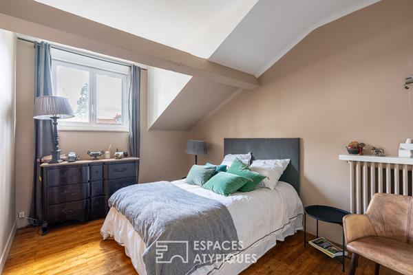 Maison bourgeoise rénovée avec garage et jardin – Nantes Sainte thérèse