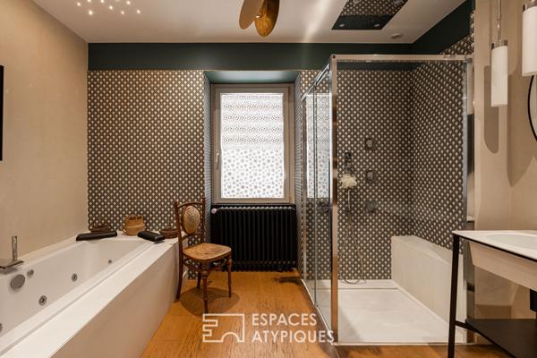 Maison bourgeoise rénovée avec garage et jardin – Nantes Sainte thérèse