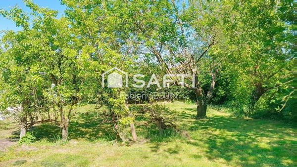 Agréable terrain constructible en cœur de village