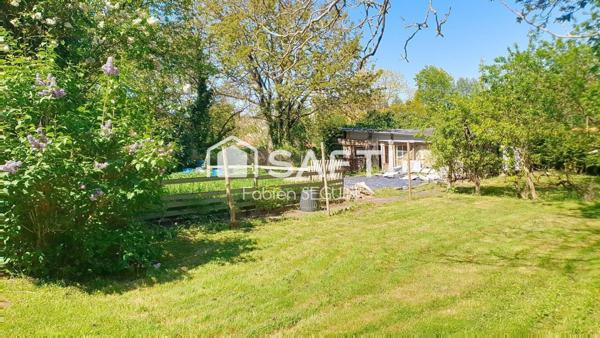 Agréable terrain constructible en cœur de village