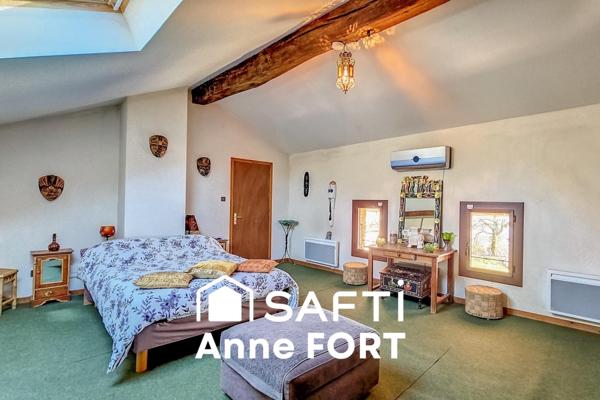 Belle maison en pierre avec point de vue rare sur Agen