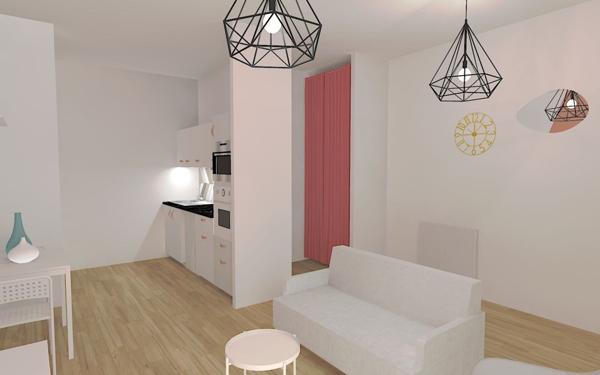 Appartement à louer    2 pièces •  Graulhet