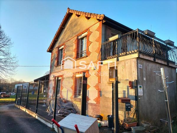 Maison ancienne rénovée 3 chambres au calme .