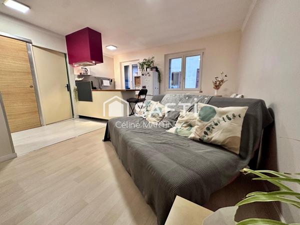 Maison de village avec local commercial et appartement