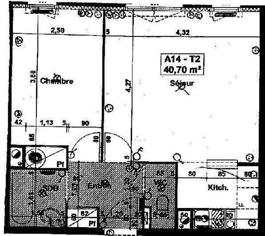 Appartement 2 pièces - 44300 Nantes