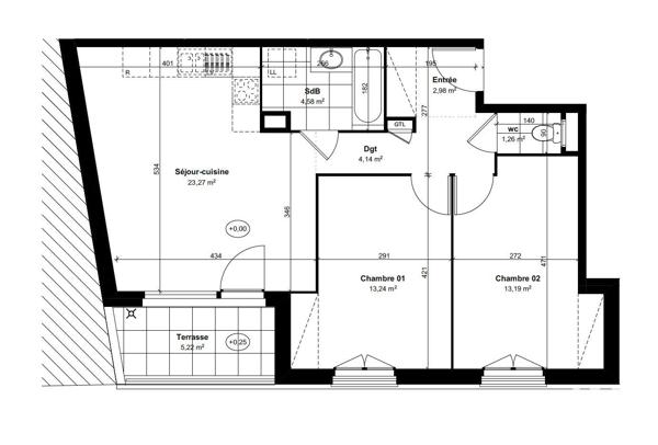 Appartement (neuf) à vendre 3 pièces 62 m² Château-Thierry