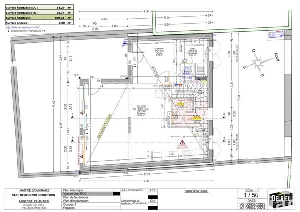 Maison traditionnelle 4 pièces de 100 m² à Sainte-Marie-de-Ré (17740)
