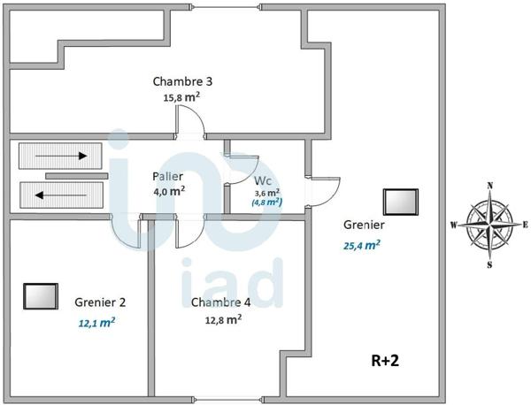Maison 6 pièces de 116 m² à Saint-Rémy-lès-Chevreuse (78470)