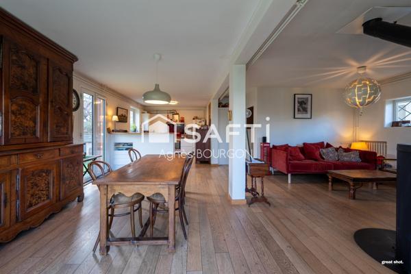 Maison T6 avec grand jardin aux Minimes.