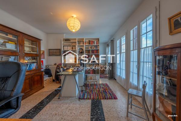 Maison T6 avec grand jardin aux Minimes.