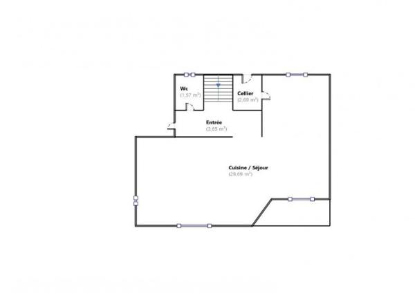 Vente maison individuelle Grasse, 75m² 4 pièces 429 000€ avec piscine