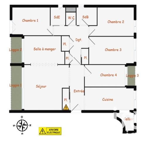 Appartement à vendre 6 pièces 108 m² Le Pecq