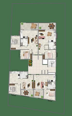 Appartement 2 pièces 49m² + Varangue – à Étang Salé