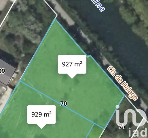 Terrain à vendre 927 m² Clesles