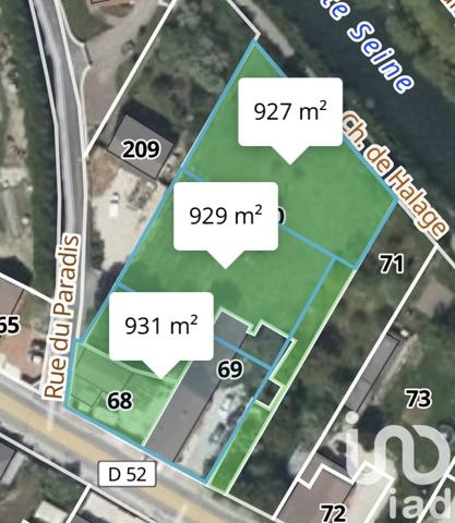 Terrain à vendre 927 m² Clesles