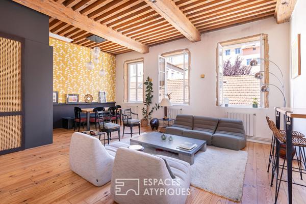 Maison de ville au coeur de la Croix Rousse