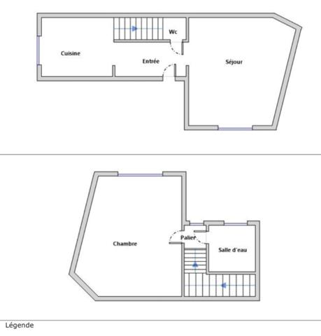Maison Le Vesinet 2 pièce(s) 45.13 m2