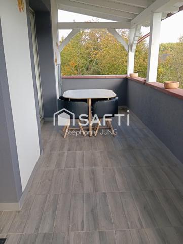 Maison individuelle scindé en 2 appartements