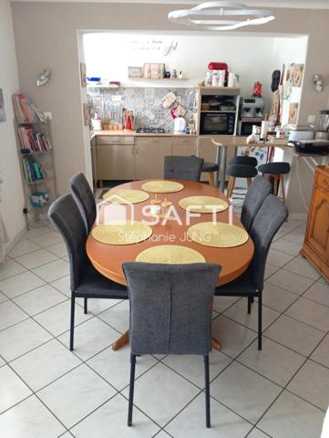 Maison individuelle scindé en 2 appartements