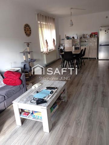 Maison individuelle scindé en 2 appartements