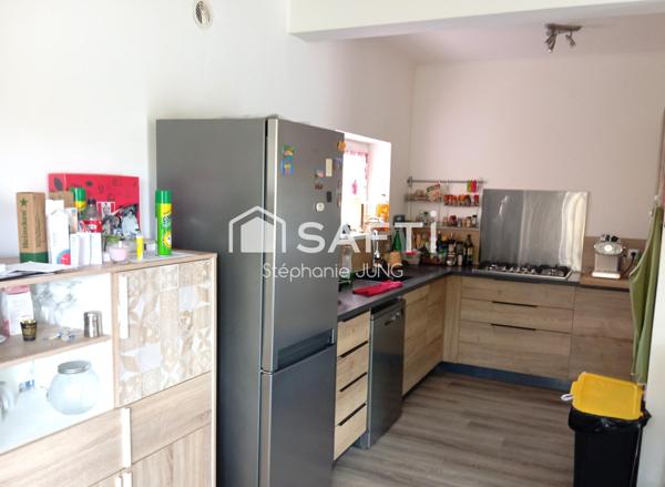 Maison individuelle scindé en 2 appartements