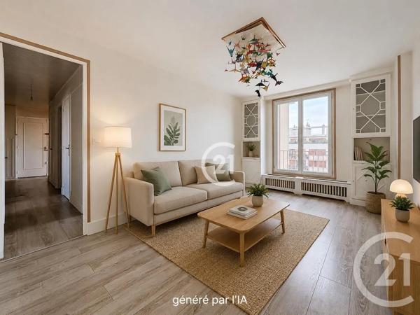 Appartement F3 à vendre  3 pièces - 70,45 m 2   PANTIN  - 93