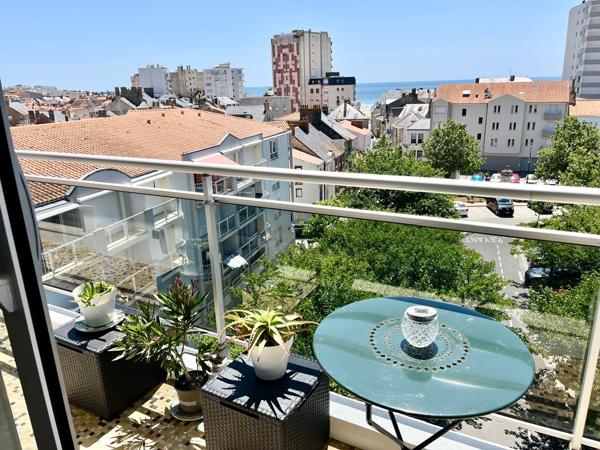 APPARTEMENT A VENDRE – VUE OCEAN – LES SABLES D’OLONNE Toutes les caractéristiques