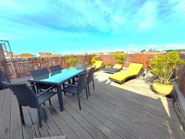 Appartement T3 de 55 m² avec terrasse de 35 m² et sa vue sur mer